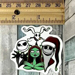 🌀10/$10🌀 Nightmare Before Christmas Waterproof Vinyl Sticker Decal